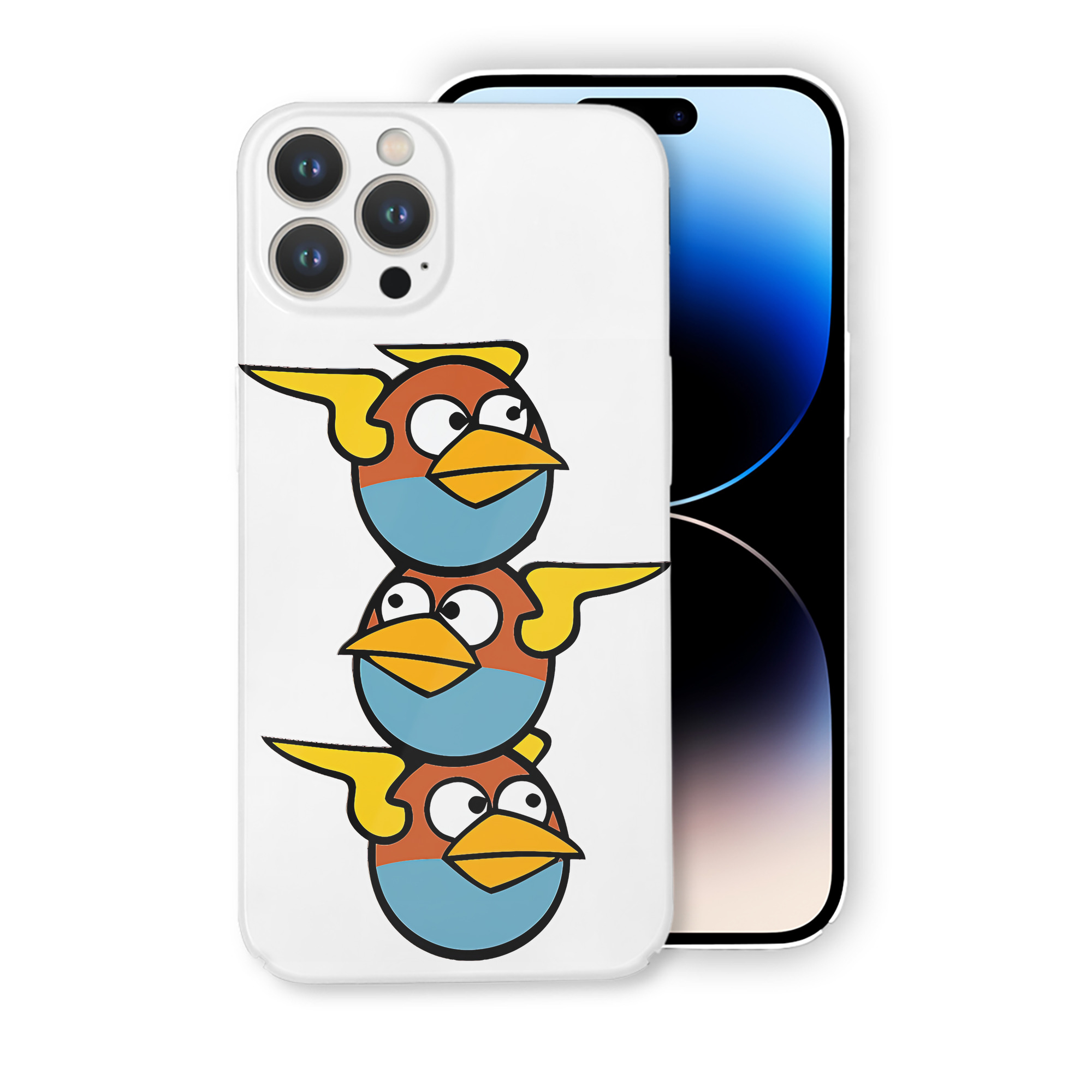 （画像用） Angry Birds アングリーバード 【iPhone 14シリーズ対応】ハードケース